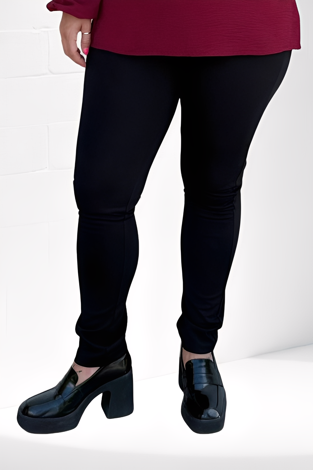 Legging SOL Plus Size Malha Ponto Roma