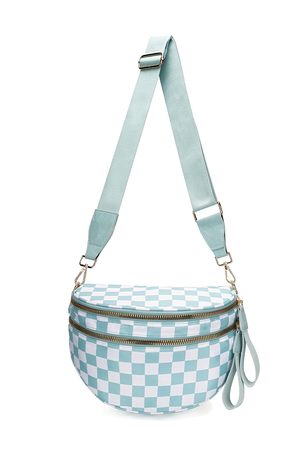 Large Women's Plaid Shoulder Bag