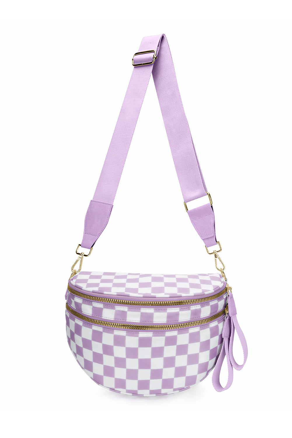 Large Women's Plaid Shoulder Bag