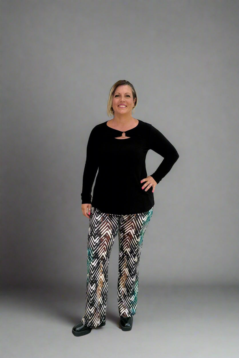 Plus Size Long Sleeve Casual Shirt