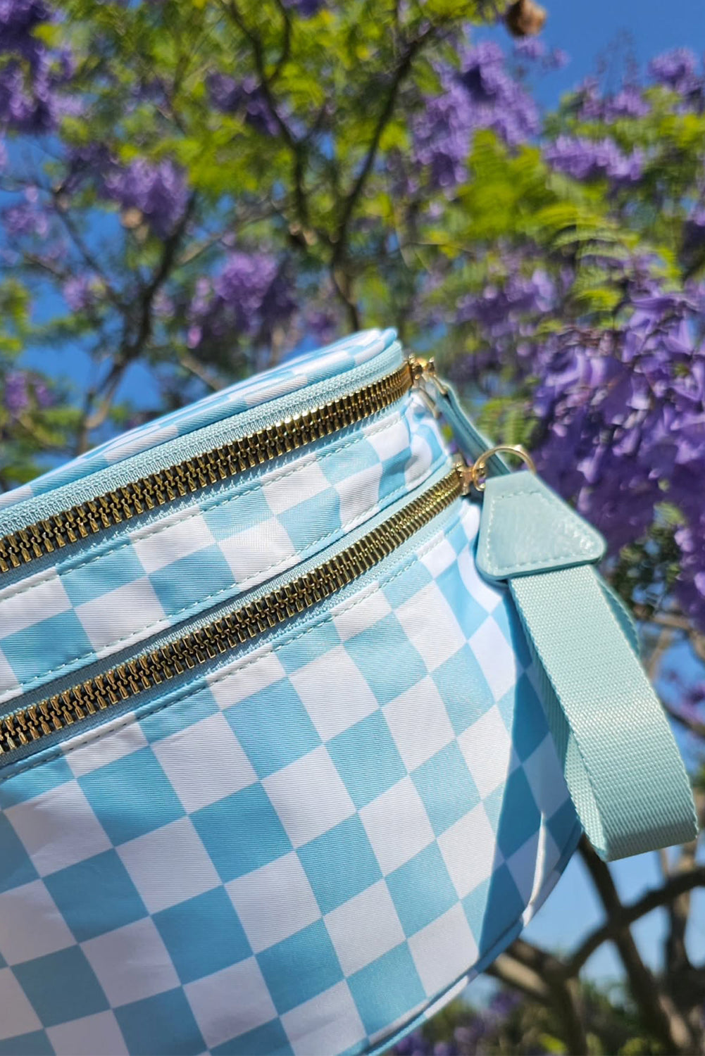 Large Women's Plaid Shoulder Bag