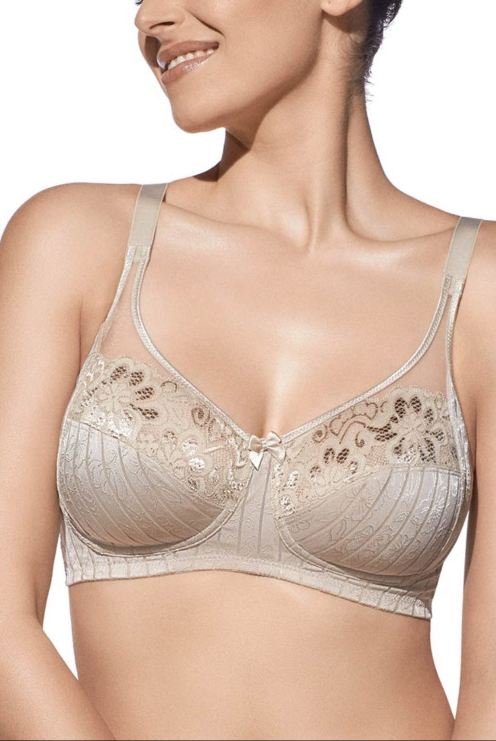 Scarlett lace bra with no underwire, elegant and comfortable
