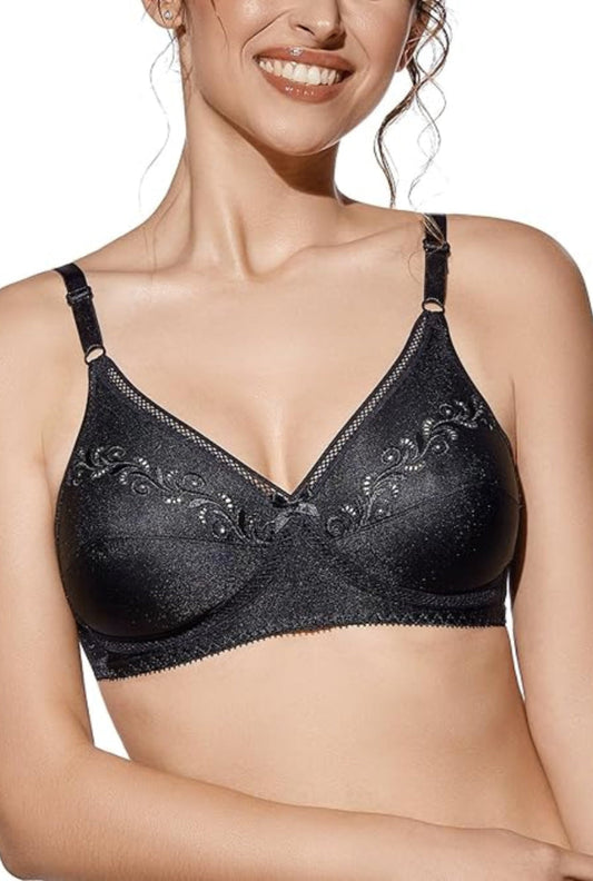 Barbara bra with reinforced support