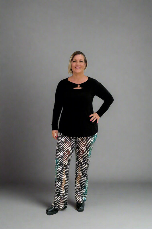 Plus Size Long Sleeve Casual Shirt