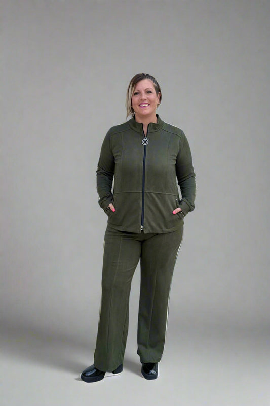 IVAN Women's Jacket with Front Zipper